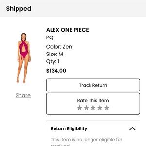 PQ Alex One Piece Zen Fuschia M